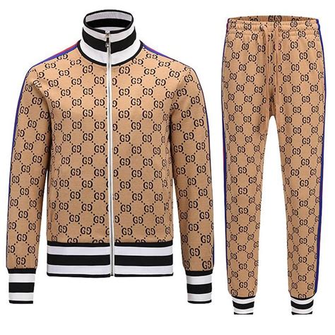 gucci tracksuit mens grey|men's Gucci tracksuit for sale.